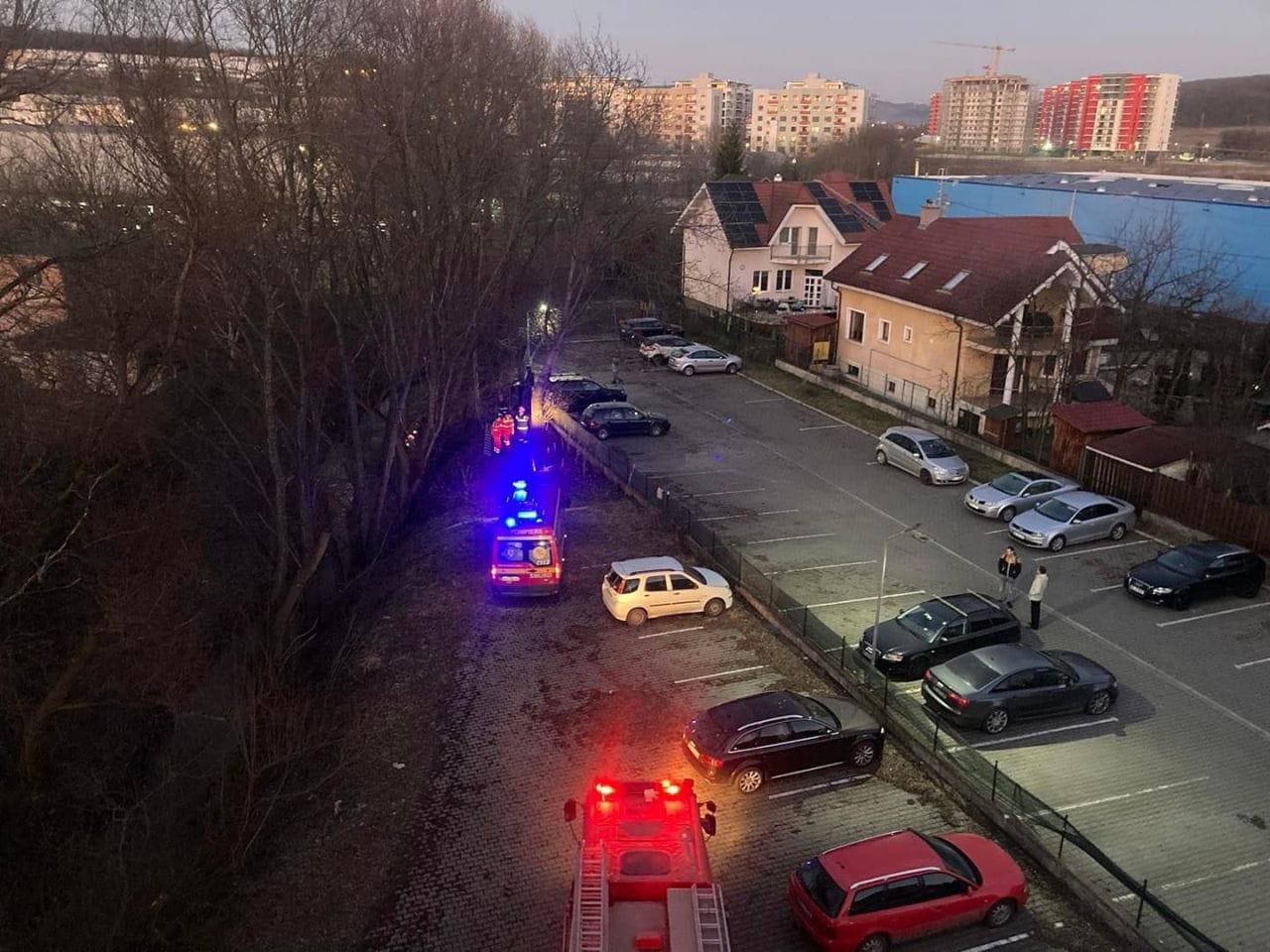 Persoana inecata la Targu Mures Persoana inecata la Targu Mures
