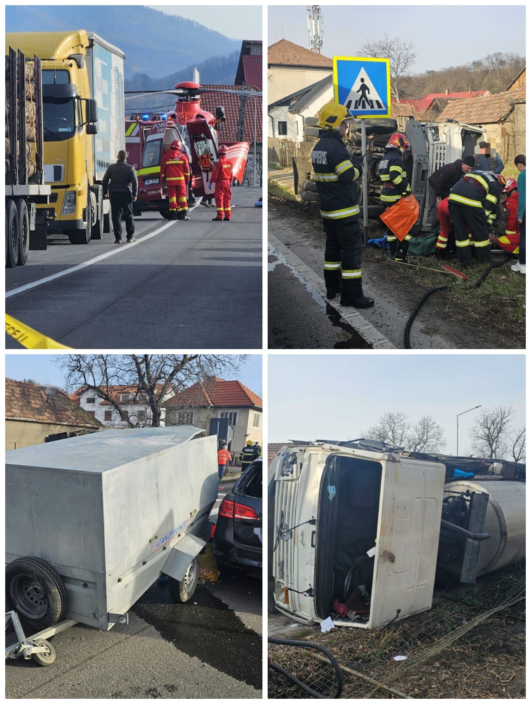 Noi detalii despre accidentul de lângă Reghin Noi detalii despre accidentul de lângă Reghin