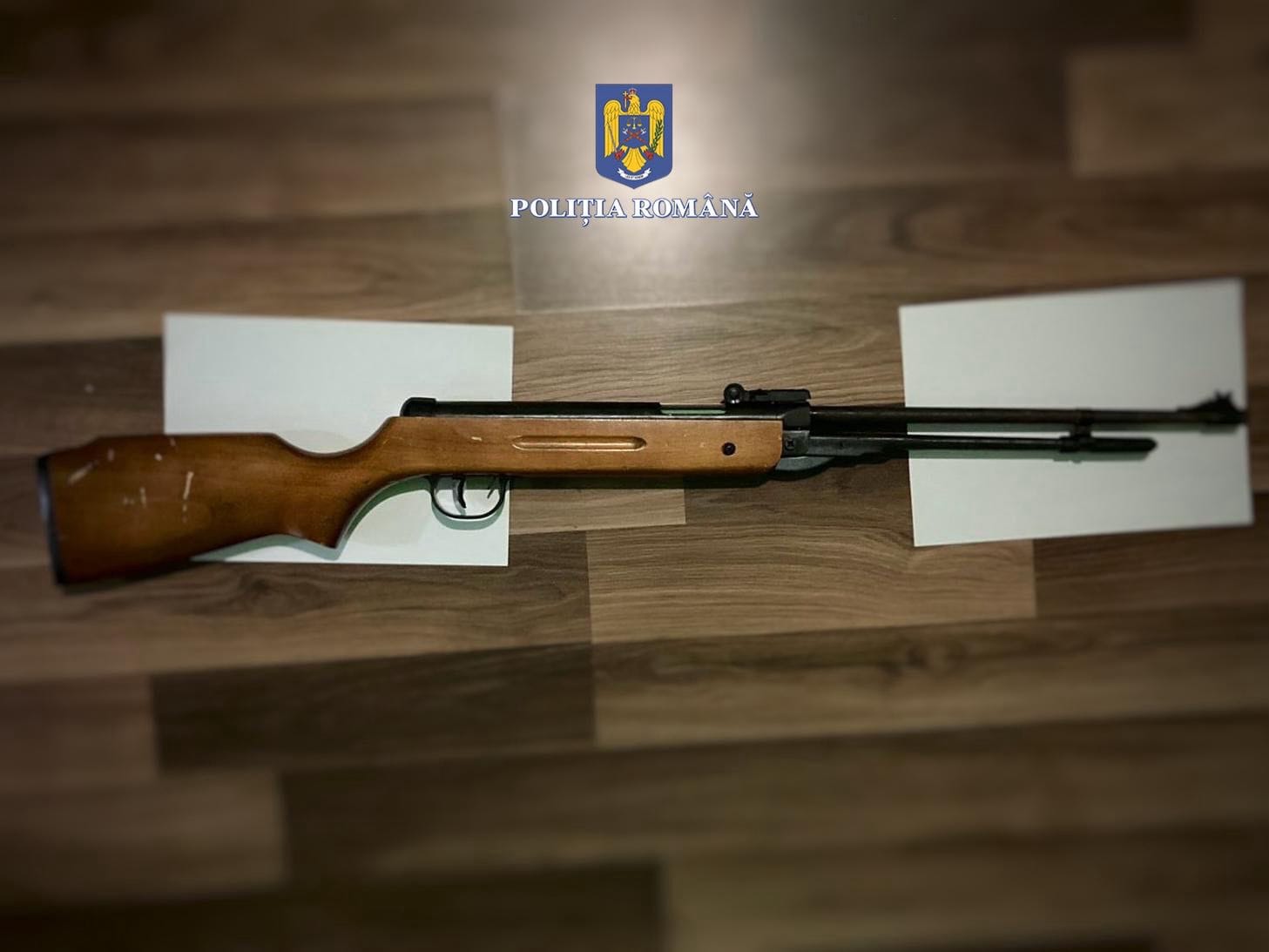 ARMĂ NELETALĂ DEȚINUTĂ ILEGAL, INDISPONIBILIZATĂ DE POLIȚIȘTI ARMĂ NELETALĂ DEȚINUTĂ ILEGAL, INDISPONIBILIZATĂ DE POLIȚIȘTI