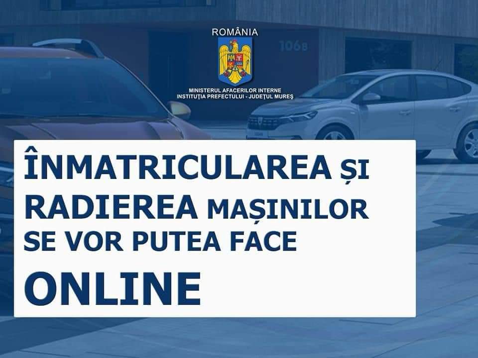 Inmatricularea si radierea autoturismelor – online! Inmatricularea si radierea autoturismelor – online!