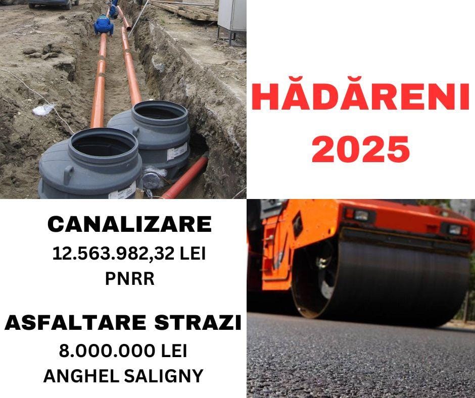 20.5 milioane de lei pentru Satul Hădăreni! 20.5 milioane de lei pentru Satul Hădăreni!