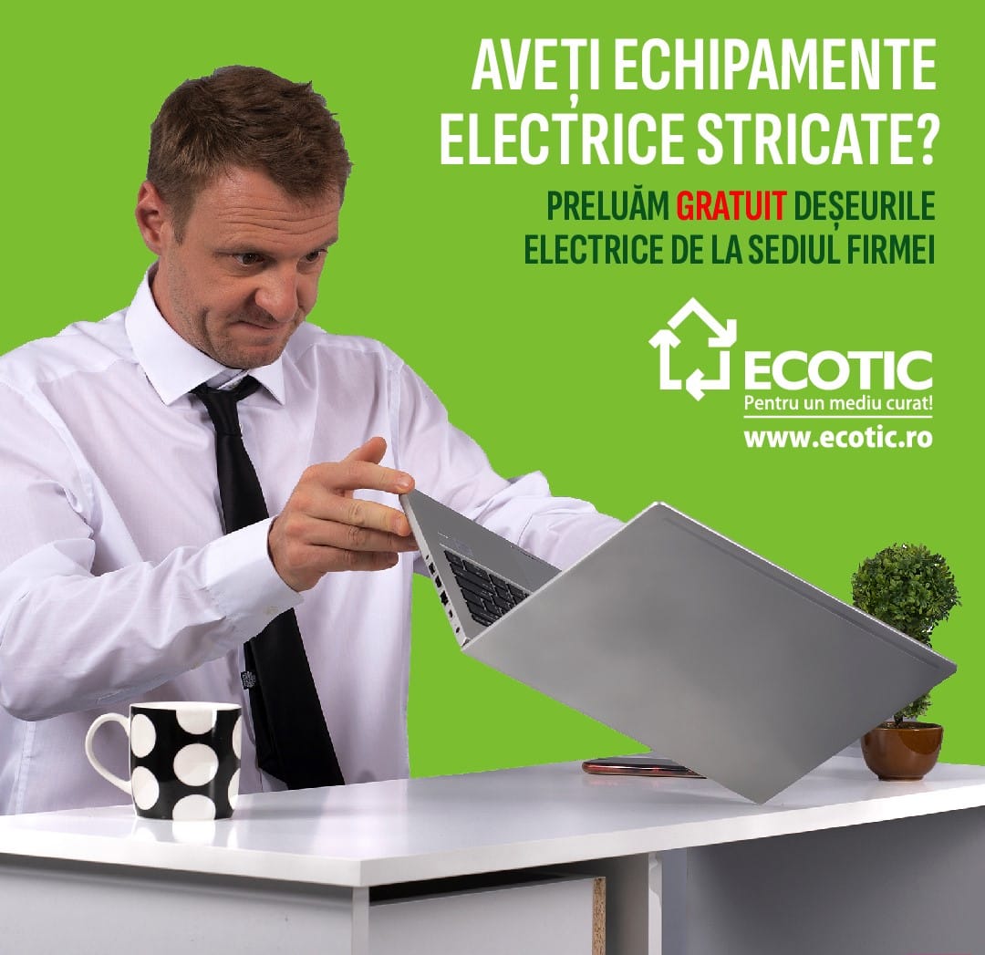 Predă spre reciclare deșeurile electrice și contribuie la economia circulară Predă spre reciclare deșeurile electrice și contribuie la economia circulară