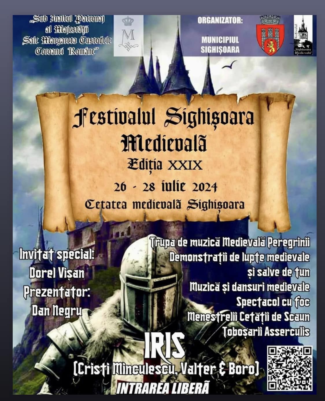 Programul Festivalului Medieval Sighișoara Programul Festivalului Medieval Sighișoara