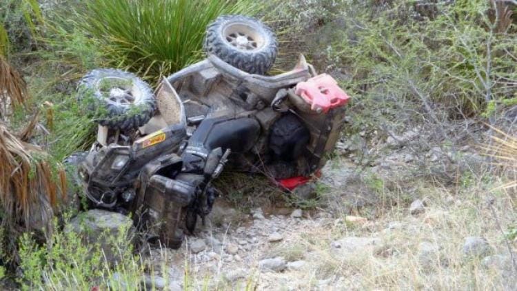 Accident de ATV la Deda Accident de ATV la Deda