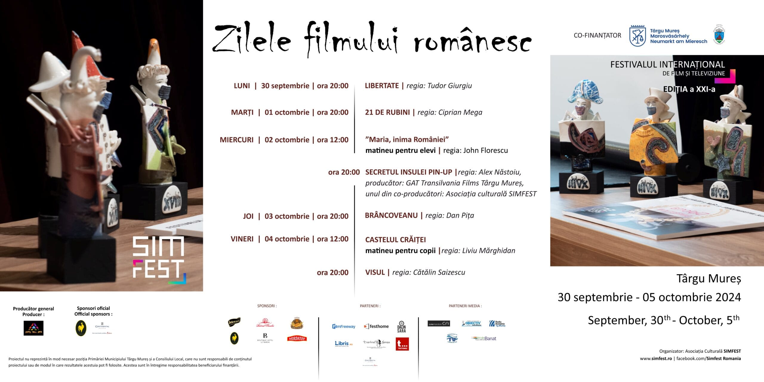 Ce filme văd gratuit mureșenii în cadrul SIMFEST săptămâna acesta Ce filme văd gratuit mureșenii în cadrul SIMFEST săptămâna acesta