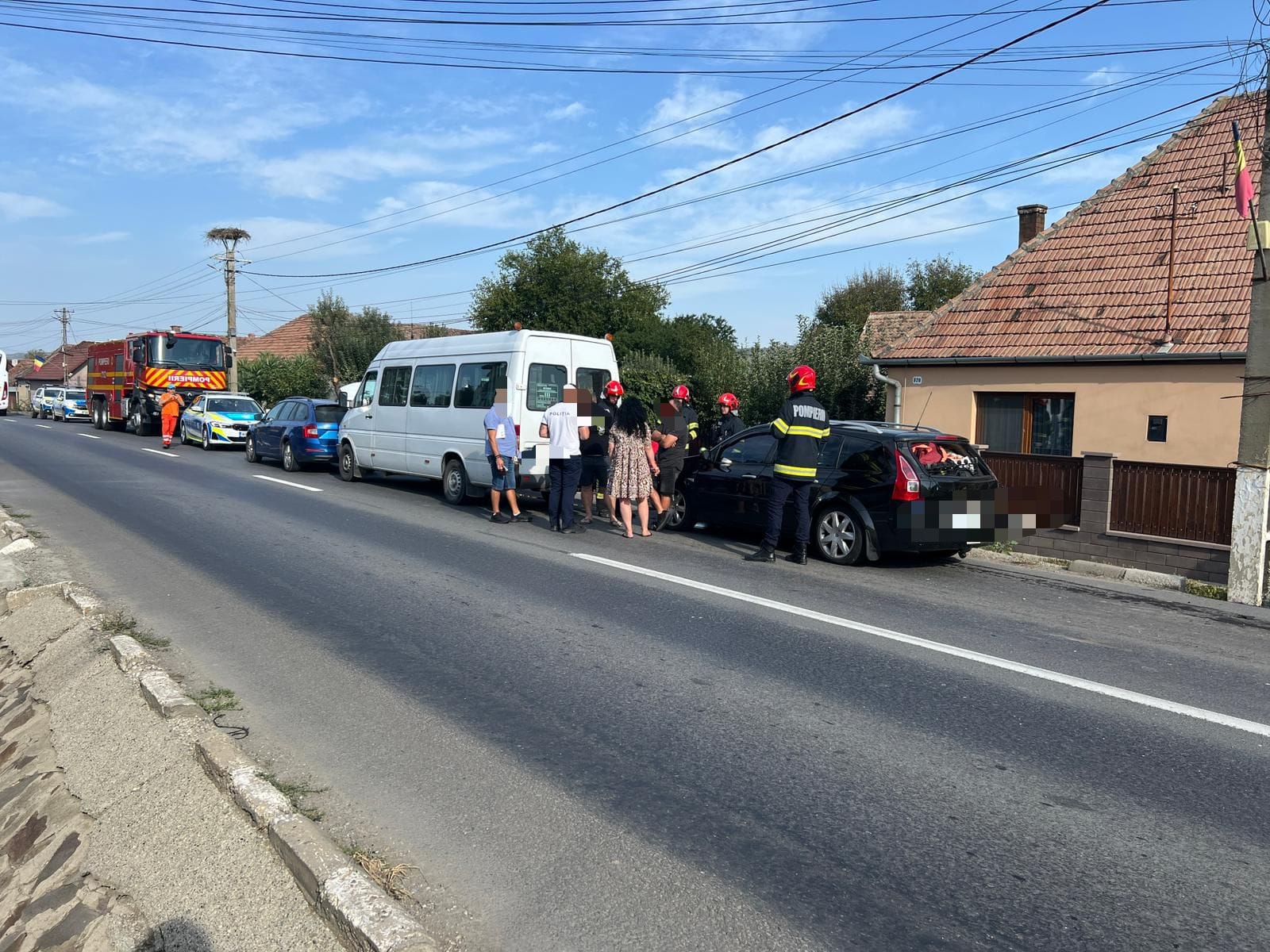 Accident la Sighișoara Accident la Sighișoara