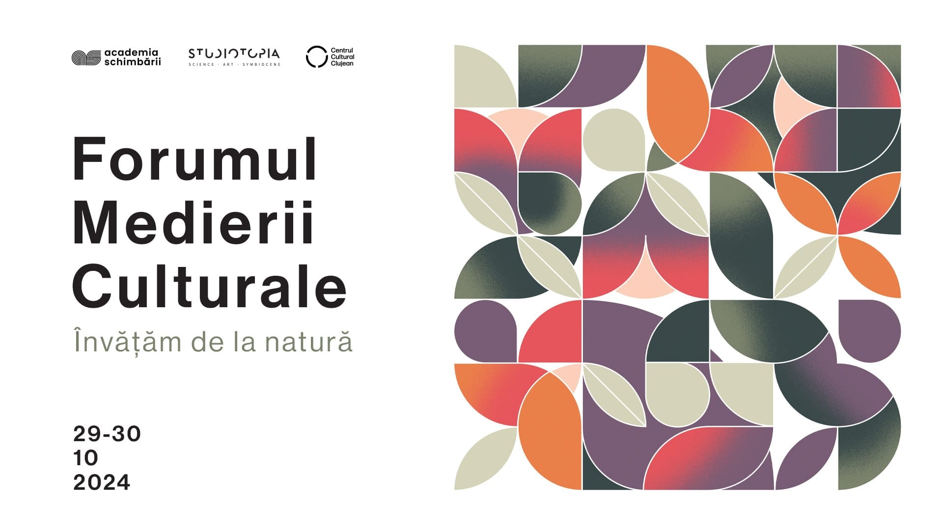 „Învățăm de la Natură” – Ediția a șasea a Forumului Medierii Culturale „Învățăm de la Natură” – Ediția a șasea a Forumului Medierii Culturale