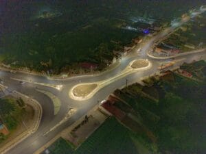 Amenajarea intersecției de la Bălăușeri a fost finalizată Amenajarea intersecției de la Bălăușeri a fost finalizată