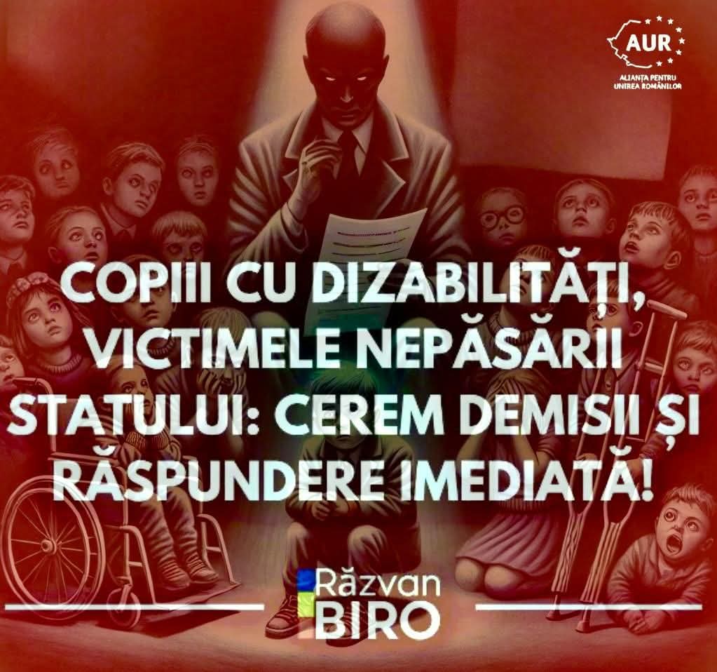 🚨Copiii cu dizabilități, victimele nepăsării statului! 🚨Copiii cu dizabilități, victimele nepăsării statului!