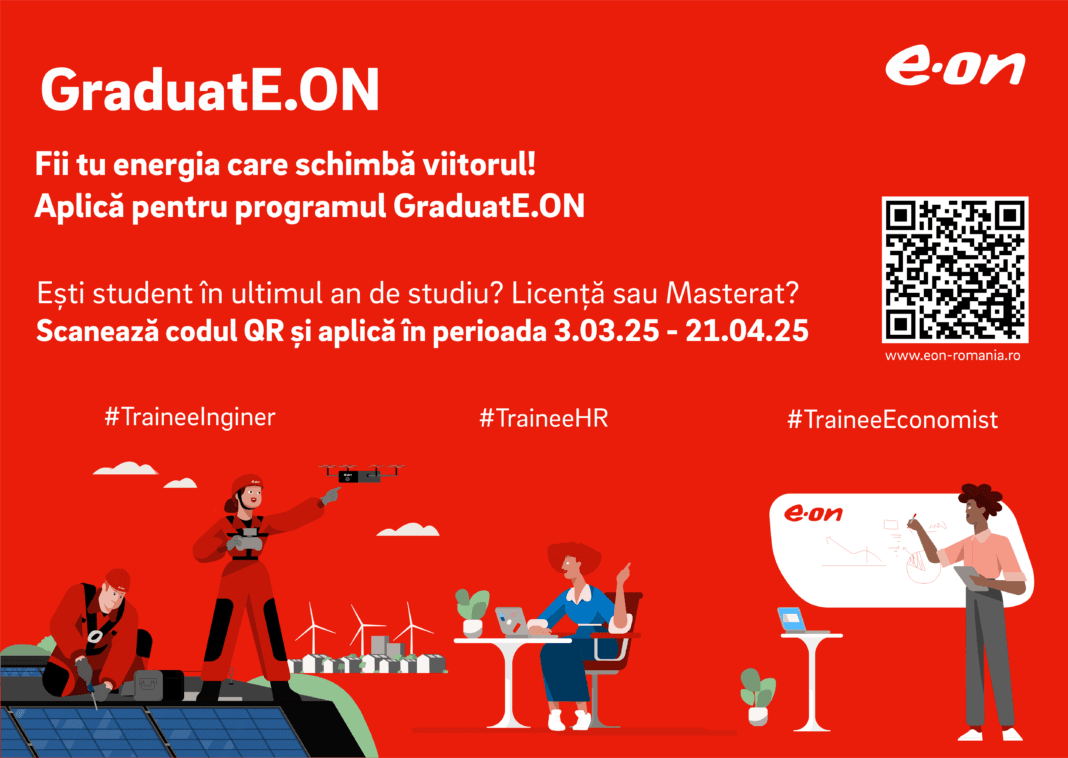 Am dat startul înscrierilor pentru GraduatE.ON, ediția 19! Am dat startul înscrierilor pentru GraduatE.ON, ediția 19!
