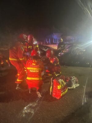 Accident cu doua victime la Sampetru de Campie Accident cu doua victime la Sampetru de Campie