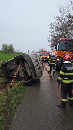 Accident oribil la Sighisoara Accident oribil la Sighisoara