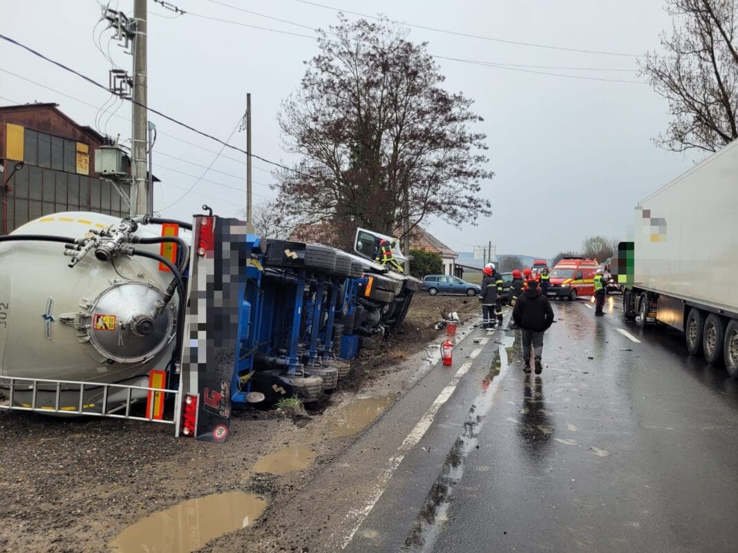 Accident intre Targu Mures si Acatari Accident intre Targu Mures si Acatari