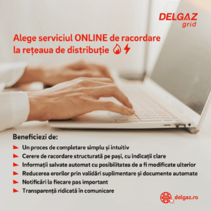 Cât m-ar putea costa racordarea la rețeaua de energie electrică? Află rapid, accesând site-ul Delgaz Grid Cât m-ar putea costa racordarea la rețeaua de energie electrică? Află rapid, accesând site-ul Delgaz Grid