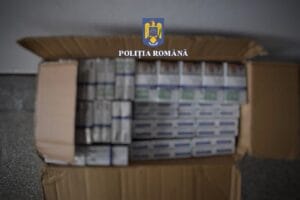Contrabandă MASIVĂ cu țigări, lângă Reghin Contrabandă MASIVĂ cu țigări, lângă Reghin