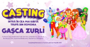 Visul tău de a fi în Gașca Zurli se poate împlini! Visul tău de a fi în Gașca Zurli se poate împlini!