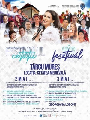 FESTIVALUL CETĂȚII – Tradiție, muzică și culoare în inima Târgu Mureșului FESTIVALUL CETĂȚII – Tradiție, muzică și culoare în inima Târgu Mureșului