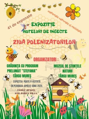 Expoziţia „Hoteluri de insecte” din cadrul Proiectului județean „Ziua Polenizatorilor”, organizat de Grădinița cu Program Prelungit Stefania Expoziţia „Hoteluri de insecte” din cadrul Proiectului județean „Ziua Polenizatorilor”, organizat de Grădinița cu Program Prelungit Stefania