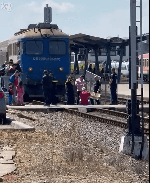 Protest în Gara din Târgu Mureș! Protest în Gara din Târgu Mureș!