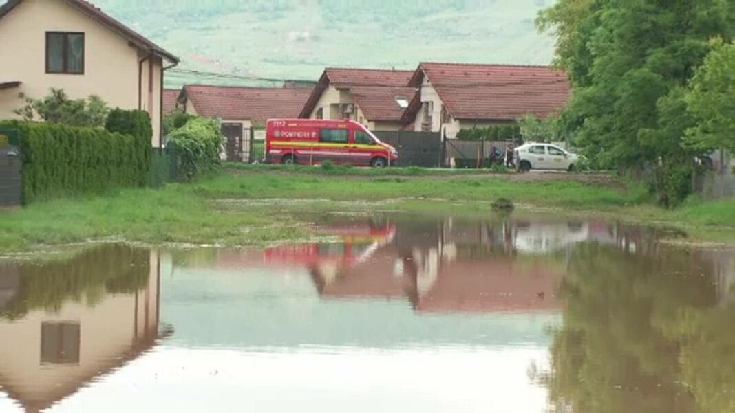 Cod portocaliu de inundatii pe Târnave Cod portocaliu de inundatii pe Târnave