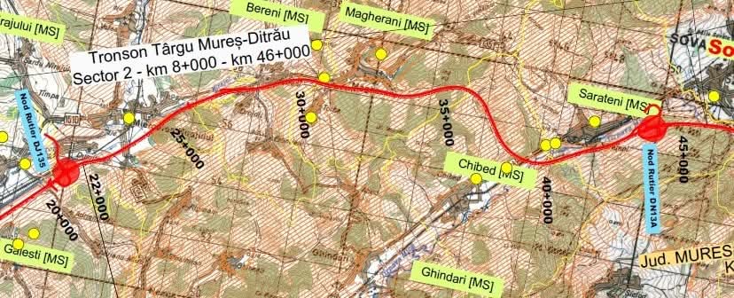 Autostrada Unirii prinde contur în Mureș: Lotul Miercurea Nirajului – Sărățeni are constructor desemnat Autostrada Unirii prinde contur în Mureș: Lotul Miercurea Nirajului – Sărățeni are constructor desemnat