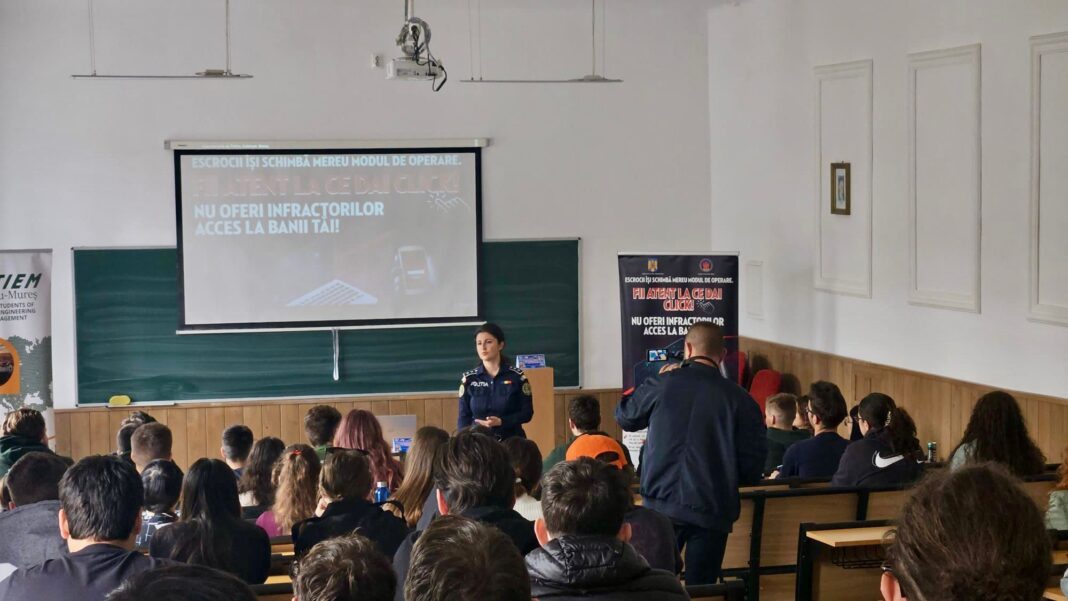 Siguranța în mediul digital – prioritate pentru elevi și studenți în a patra zi a Săptămânii Prevenirii Criminalității