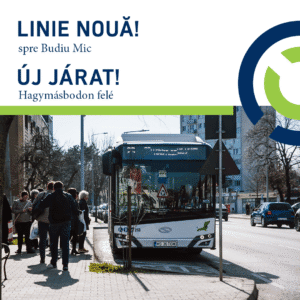 Linie nouă de autobuz urban spre Budiu Mic – ruta 23B intră în circulație din 2 iunie Linie nouă de autobuz urban spre Budiu Mic – ruta 23B intră în circulație din 2 iunie