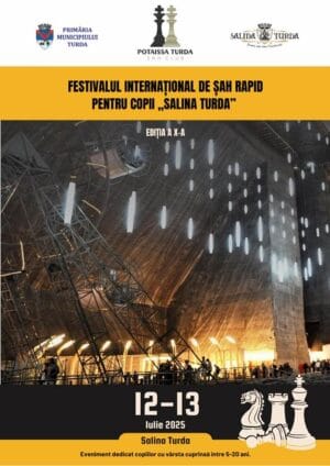 ♟️ Șah și spectacol sub pământ – Festivalul Internațional pentru Copii revine la Salina Turda! ♟️ Șah și spectacol sub pământ – Festivalul Internațional pentru Copii revine la Salina Turda!
