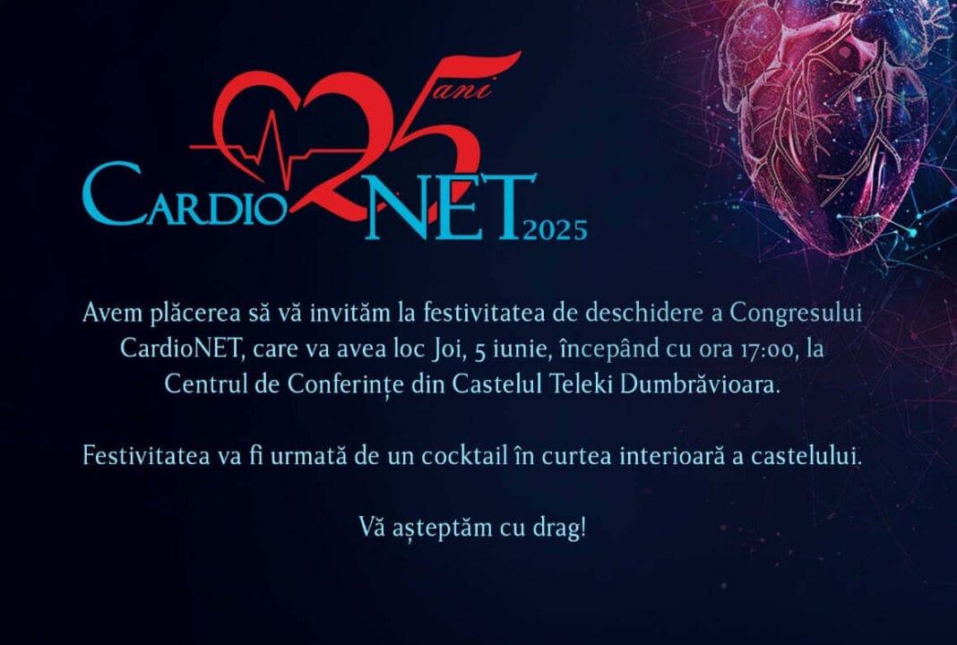 Congresul CardioNET – o tradiție de 25 de ani! Congresul CardioNET – o tradiție de 25 de ani!
