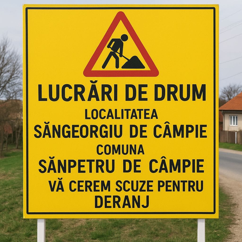 Lucrări la Sânpetru de Câmpie: DC 110B închis temporar pentru reparații și întreținere sânpetru de câmpie