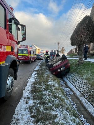 Accident grav la Sărmașu Accident grav la Sărmașu