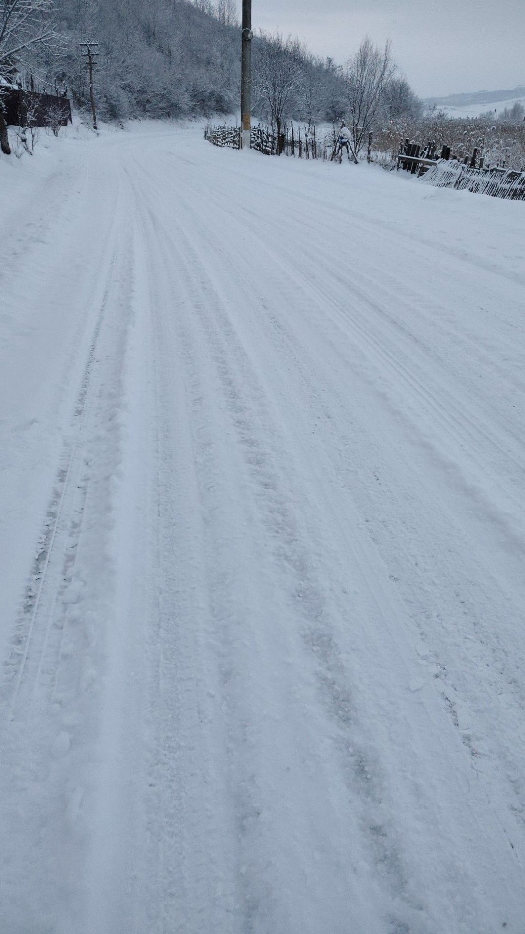 Pericol lângă Reghin – conduceți cu grijă!