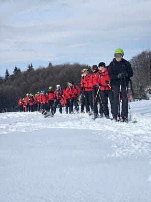 Echipa Salvamont Mureș, instruire specializată pentru intervenții în avalanșă Echipa Salvamont Mureș, instruire specializată pentru intervenții în avalanșă