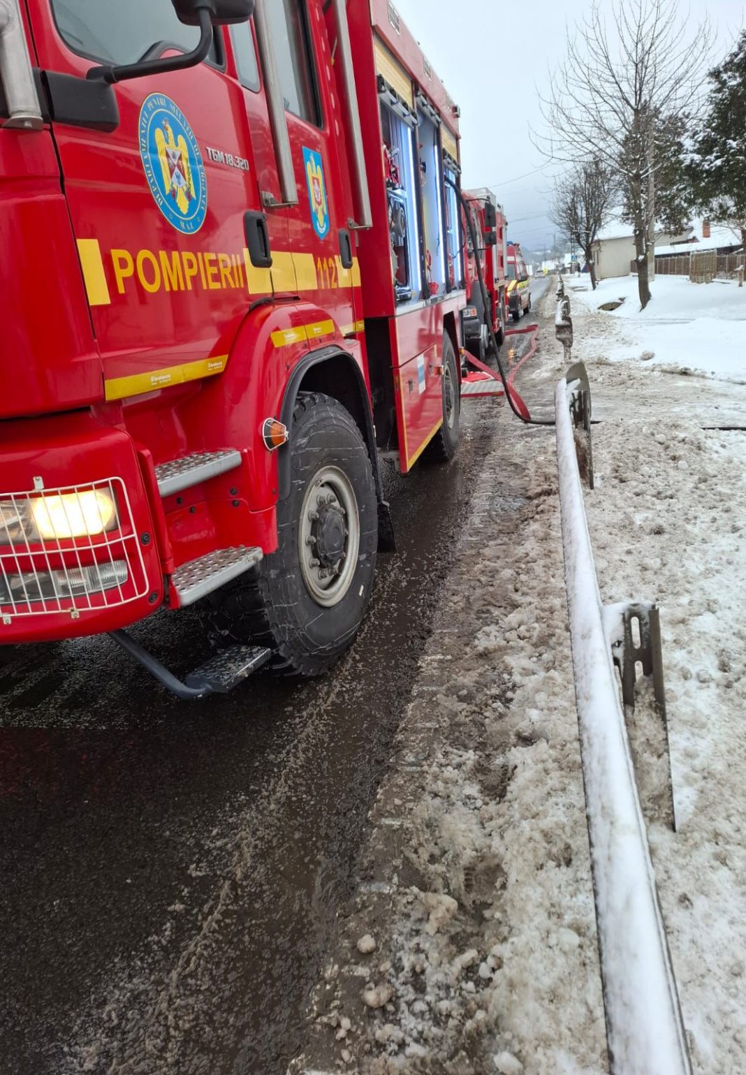 incendiu lângă reghin