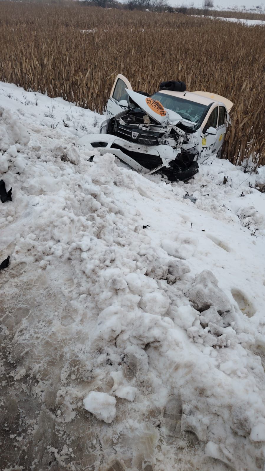 Accident lângă Târnăveni: trei persoane rănite în urma unei coliziuni între două autovehicule