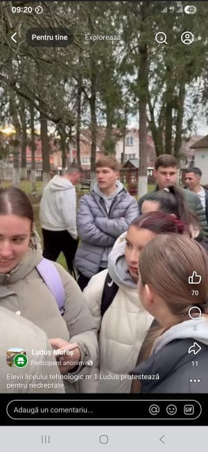 REVOLTĂ la Liceul Tehnologic Luduș – directoarea il ia pe “NU” în brațe REVOLTĂ la Liceul Tehnologic Luduș – directoarea il ia pe “NU” în brațe