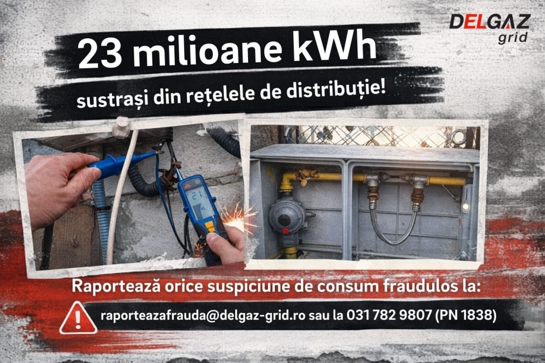 Furturile de energie din zona Delgaz Grid au pus, anul trecut, în pericol viața a peste 1.000 de persoane Furturile de energie din zona Delgaz Grid au pus, anul trecut, în pericol viața a peste 1.000 de persoane