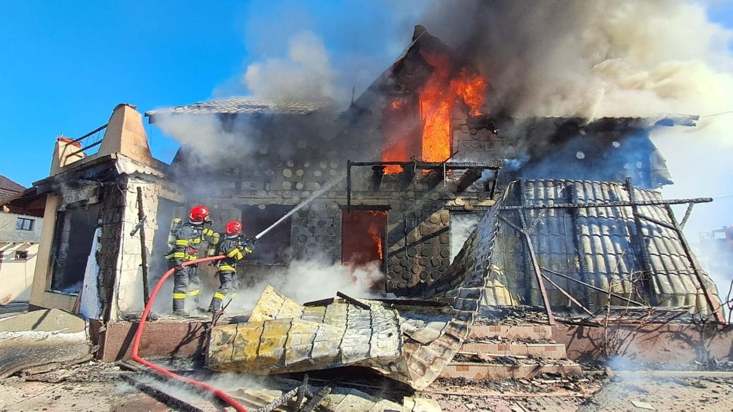 Noi detalii despre incendiul de la Sânpaul Noi detalii despre incendiul de la Sânpaul