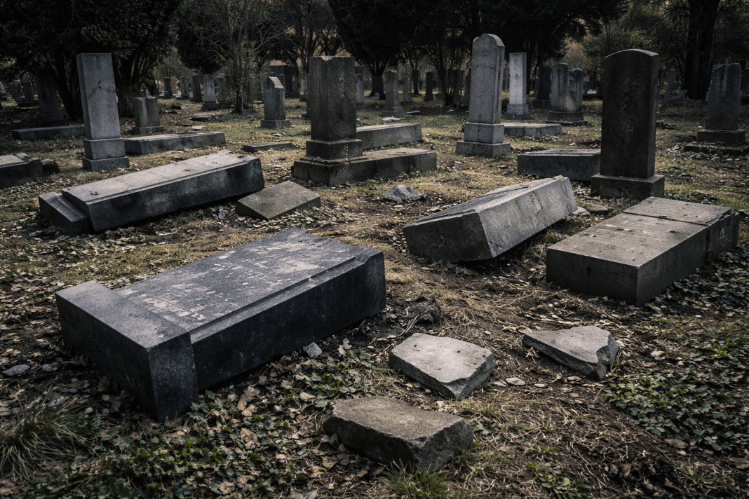 ȘOCANT la Reghin! Morminte răsturnate în Cimitirul Evreiesc – poliția caută vinovații ȘOCANT la Reghin! Morminte răsturnate în Cimitirul Evreiesc – poliția caută vinovații