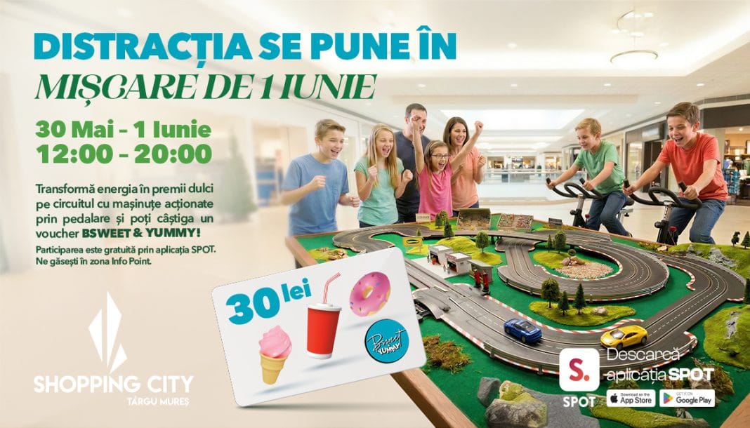 Shopping City Târgu Mureș sărbătorește Ziua Copilului cu activități speciale, surprize și demonstrații de robotică pentru copii Shopping City Târgu Mureș sărbătorește Ziua Copilului cu activități speciale, surprize și demonstrații de robotică pentru copii