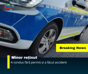 Minor reținut de polițiștii mureșeni Minor reținut de polițiștii mureșeni