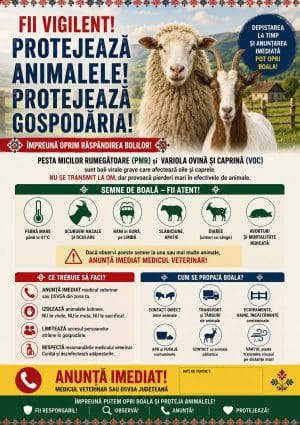 ALERTĂ PENTRU CRESCĂTORII DE OI ȘI CAPRE! Două boli extrem de periculoase pot decima efectivele în doar câteva zile ALERTĂ PENTRU CRESCĂTORII DE OI ȘI CAPRE! Două boli extrem de periculoase pot decima efectivele în doar câteva zile