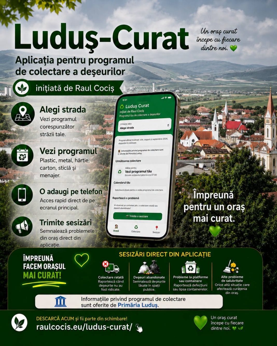 786377007_1051271011159794_454495112495473848_n „Luduș Curat”: afli când se ridică gunoiul de pe strada ta