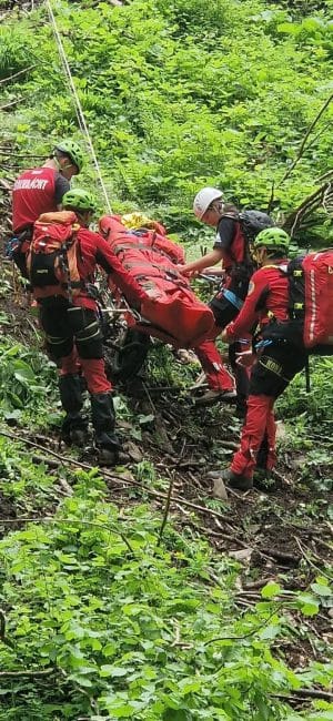 Accident pe Via Transilvanica! Salvamont a intervenit Accident pe Via Transilvanica! Salvamont a intervenit