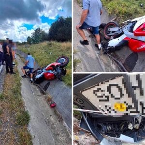 Motociclist ajuns în șanț între Măgherani și Sărățeni Accident de motocicletă între Măgherani și Sărățeni. Un motociclist a ajuns cu motocicleta în șanț. Starea acestuia nu este cunoscută încă.